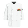 Eight Pearl Button Chef Coat with Thermometer Pocket Thumbnail